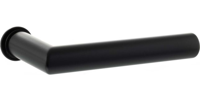 Forme Elle Lever Door Handle on Concealed Round Rose