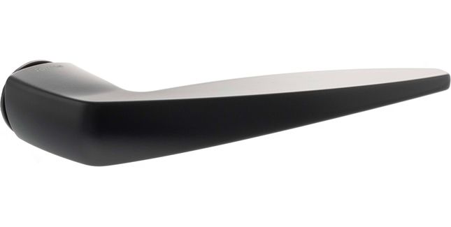 Forme Foglia Lever Door Handle on Concealed Round Rose