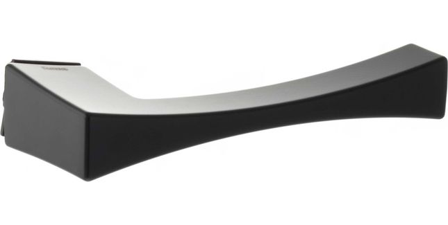 Forme Artemide Lever Door Handle on Concealed Square Rose - Matt Black