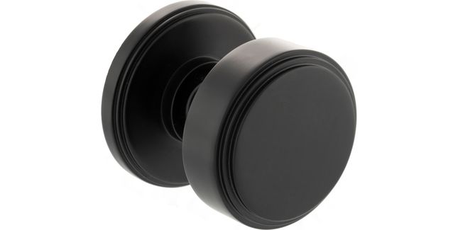 Millhouse Brass Boulton Solid Brass Stepped Mortice Door Knob on Concealed Fix Rose