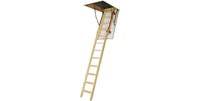 FAKRO Sliding Wooden Loft Ladder (LDK + LDS)