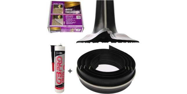 Stormguard Garage Door-To-Floor Threshold Sealing Kit