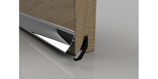 Stormguard Rain Deflector (914mm) - Chrome