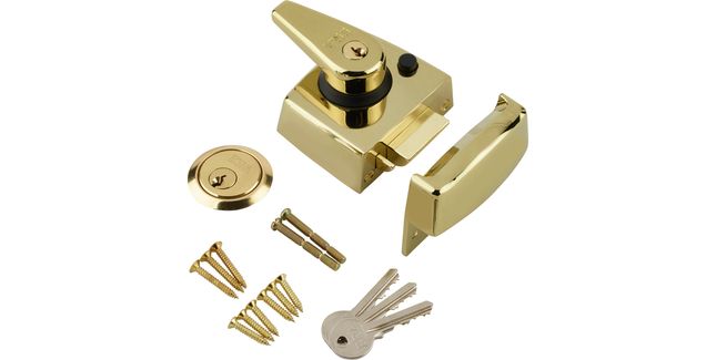ERA 40/60mm Double-Locking Nightlatch Front Door Lock Set