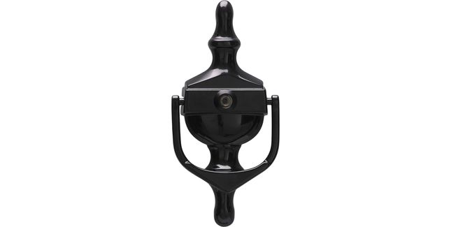 Fab &amp; Fix Classic Nu Victorian Urn Door Knocker With Spyhole