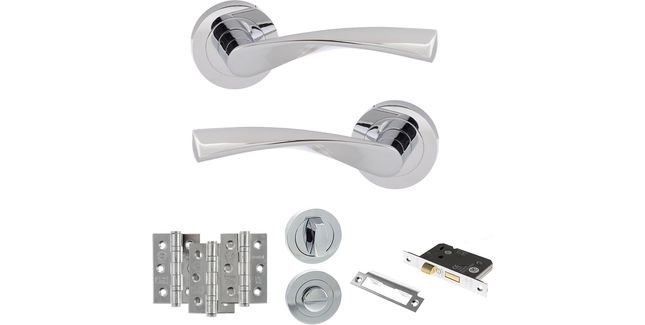 Eco Aqua Door Handle Pack - Bathroom Set