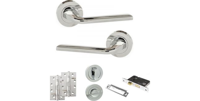 Eco Surf Door Handle Pack - Bathroom Set