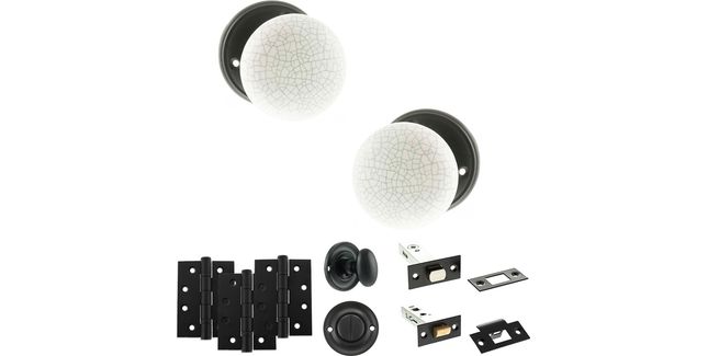 Old English Skipton Door Knob Pack - Bathroom Set