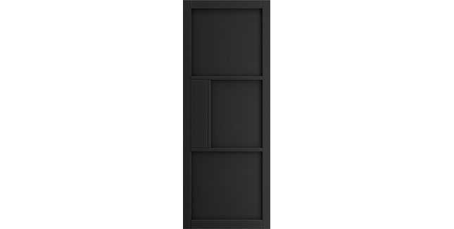 JB Kind Cosmo Laminate Black Internal Door