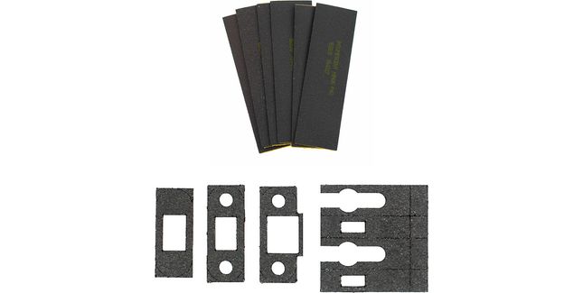 Atlantic Latch &amp; 4" x 3" Hinge Pads Intumescent kit FD60