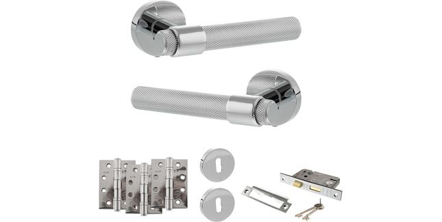 Senza Pari Andretta Door Handle Pack (3 Lever Lock Set)