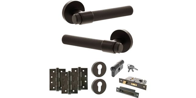 Senza Pari Andretta Door Handle Pack (Euro Lock Set)