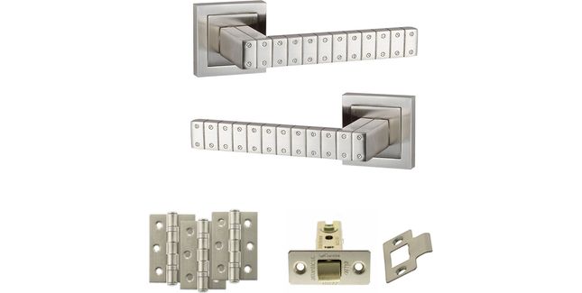 Senza Pari Bianca Door Handle Pack (Latch Set)
