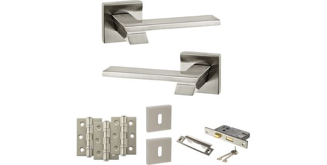 Senza Pari Giovanni Door Handle Pack (3 Lever Lock Set)