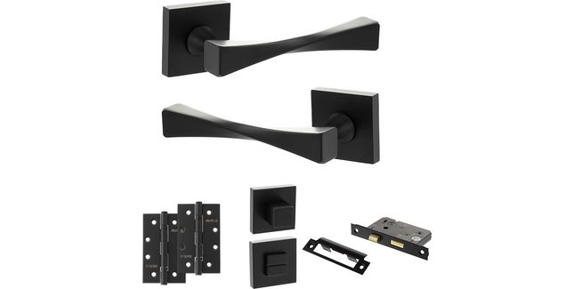 Senza Pari Guido Door Handle Pack (Bathroom Set)