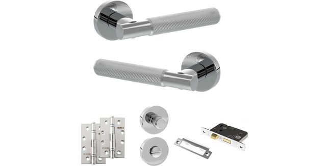Senza Pari Rosarno Door Handle Pack (Bathroom Set)