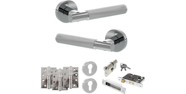 Senza Pari Rosarno Door Handle Pack (Euro Lock Set)