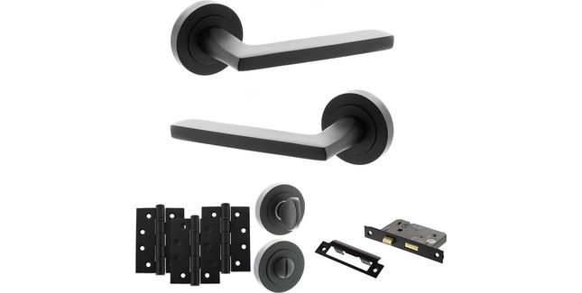 STATUS Alaska Door Handle Pack (Bathroom Set)