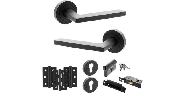 STATUS Alaska Door Handle Pack (Euro Lock Set)