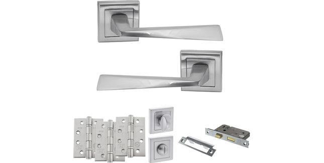 STATUS California Door Handle Pack (Bathroom Set)
