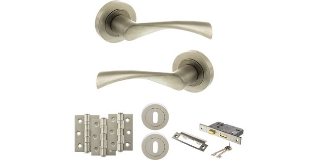 STATUS Colorado Door Handle Pack (3 Lever Lock Set)