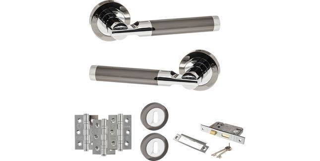 STATUS Dakota Door Handle Pack (3 Lever Lock Set)