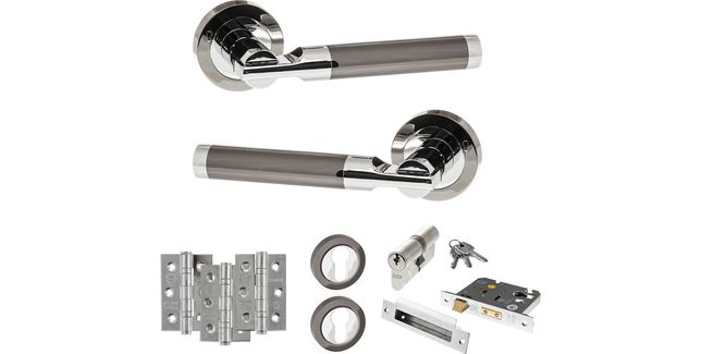 STATUS Dakota Door Handle Pack (Euro Lock Set)