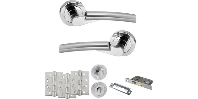STATUS Florida Door Handle Pack (Bathroom Set)