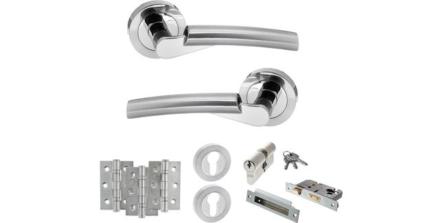 STATUS Florida Door Handle Pack (Euro Lock Set)