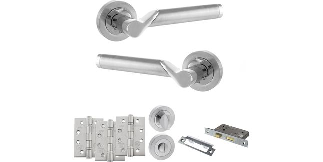 STATUS Hawaii Door Handle Pack (Bathroom Set)