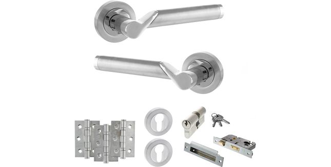 STATUS Hawaii Door Handle Pack (Euro Lock Set)