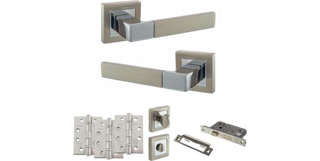 STATUS Montana Door Handle Pack (Bathroom Set)