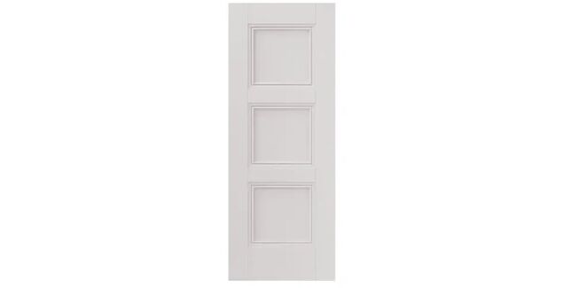 JB Kind Catton 3 Panel White Primed FD30 Fire Door