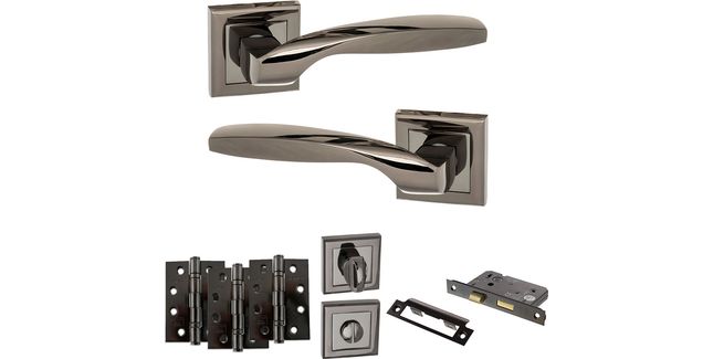 STATUS Oklahoma Door Handle Pack (Bathroom Set)