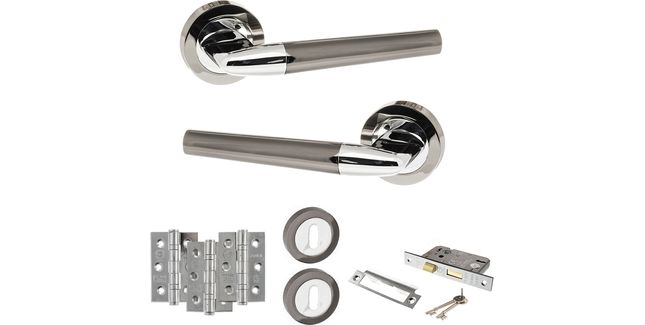 STATUS Tennessee Door Handle Pack (3 Lever Lock Set)