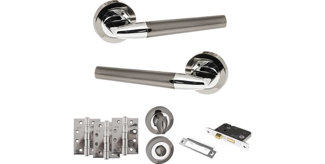 STATUS Tennessee Door Handle Pack (Bathroom Set)