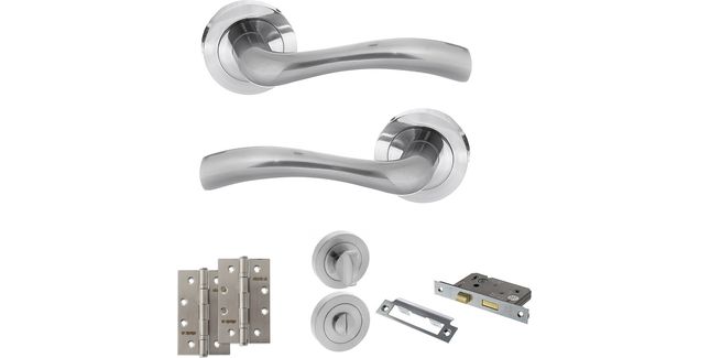 STATUS Texas Door Handle Pack (Bathroom Set)