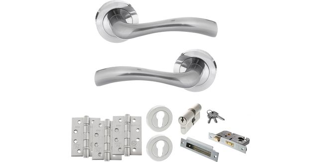 STATUS Texas Door Handle Pack (Euro Lock Set)