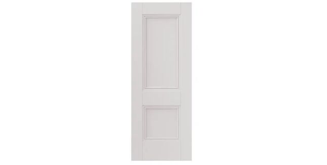 JB Kind Hardwick 2 Panel White Primed Internal Door