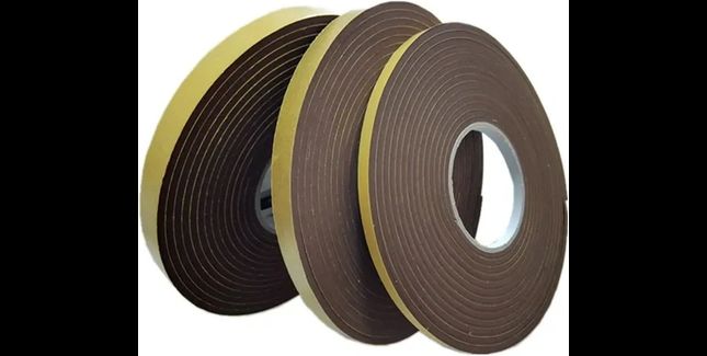 PVC Double Sided Black Foam Glazing Tape (12mm x 3mm x 25m)