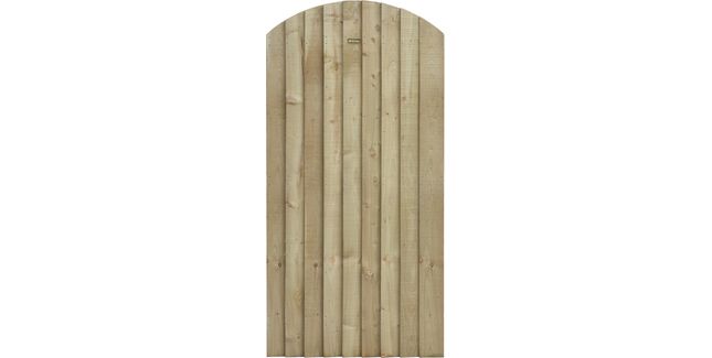 Rowlinson Garden Products - Featheredge Arch Top Wooden Gate
