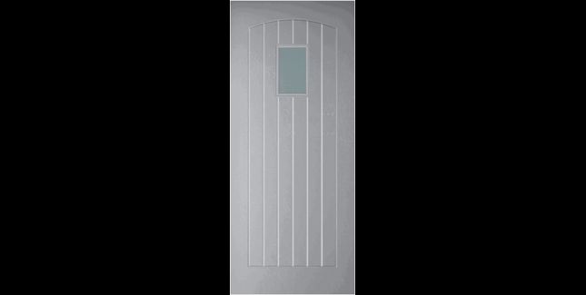 Thermawood Devon Grey Primed - External Thermal Rated Door