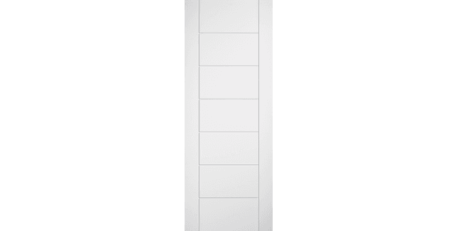 Door Giant Ladder 7 Panel White Primed FD30 Fire Door