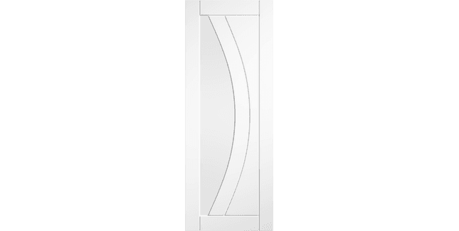 LPD White Primed Girona Clear Glazed Door