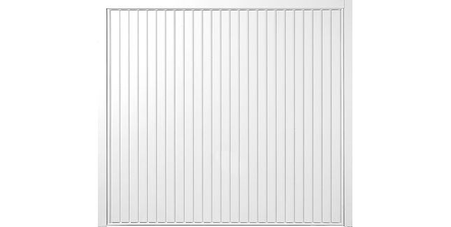 Steel Up &amp; Over Garage Door (Frame Included) - Retracactable