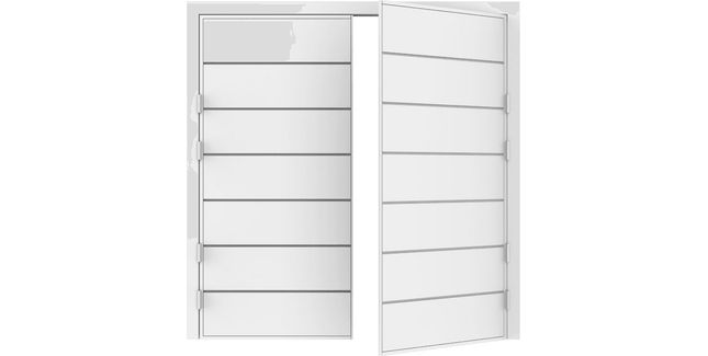 Side Hinged Garage Door