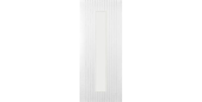 Mendes White Primed Athena 1 Light Clear Glazed Internal Door