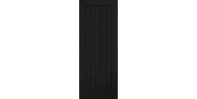 Mendes Black Prefinished Oak Mexicano Internal Door