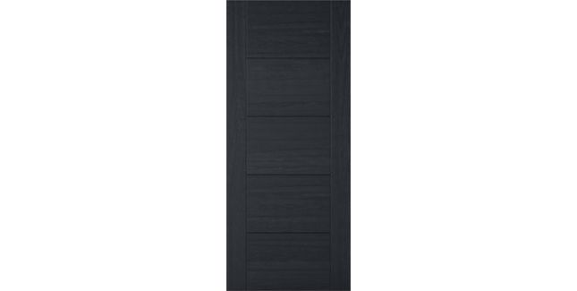 Mendes Black Prefinished Oak ISEO Internal FD30 Fire Door