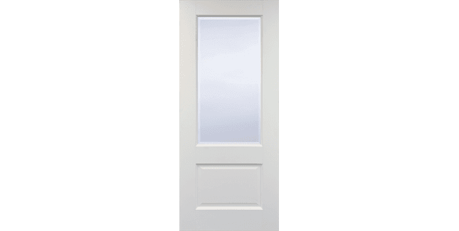 Mendes Internal White Vermont 2 Panel Glazed Door